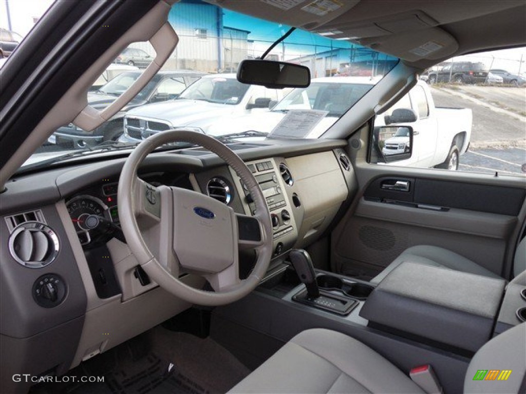 Stone Interior 2011 Ford Expedition XL Photo #88784558