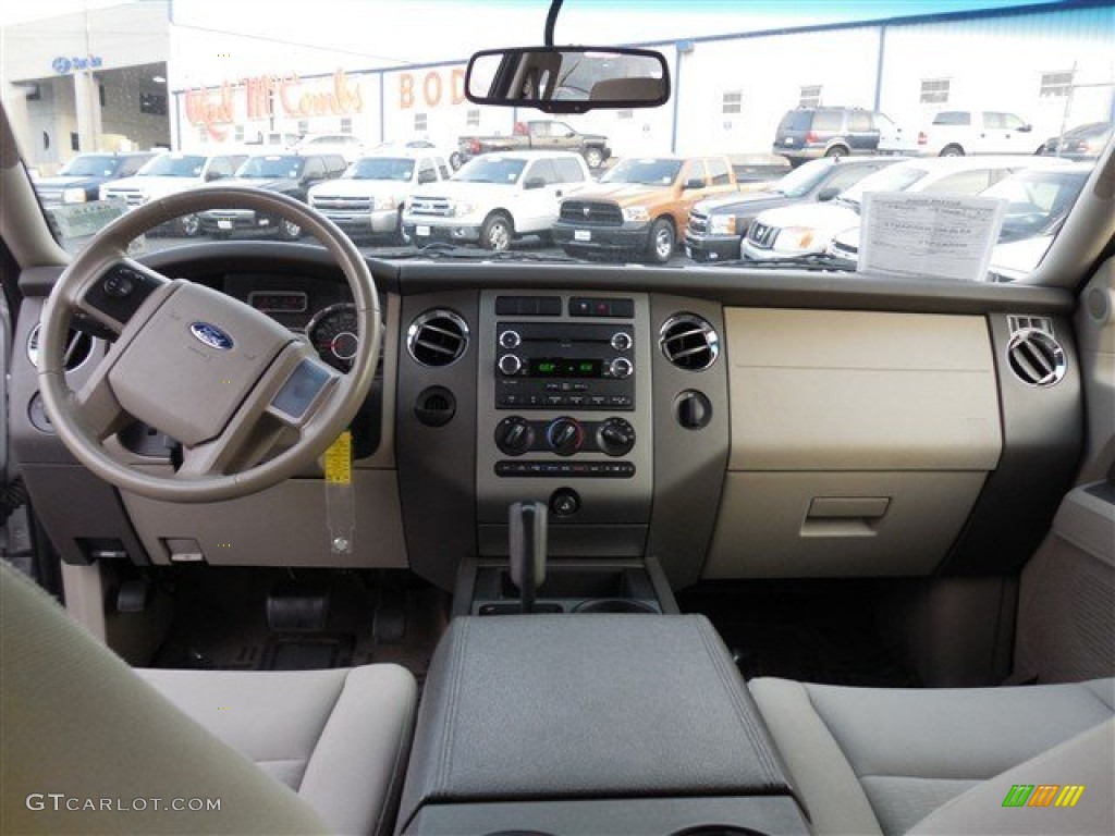 2011 Ford Expedition XL Stone Dashboard Photo #88784663