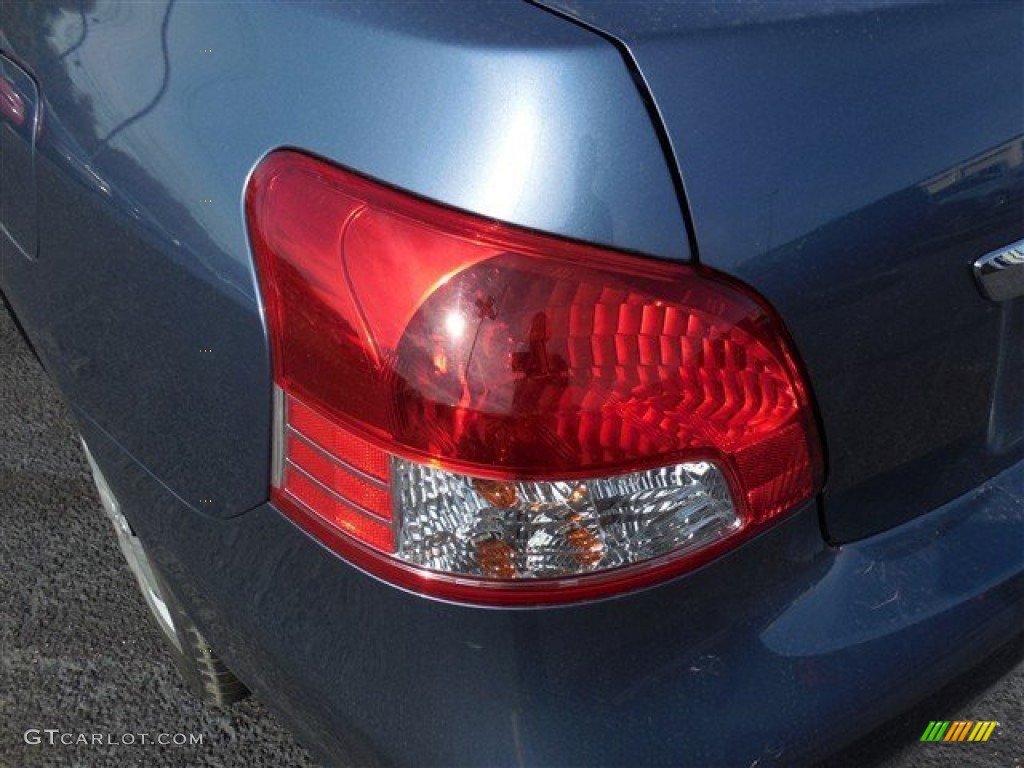 2012 Yaris Sedan - Pacific Blue Metallic / Dark Gray photo #10