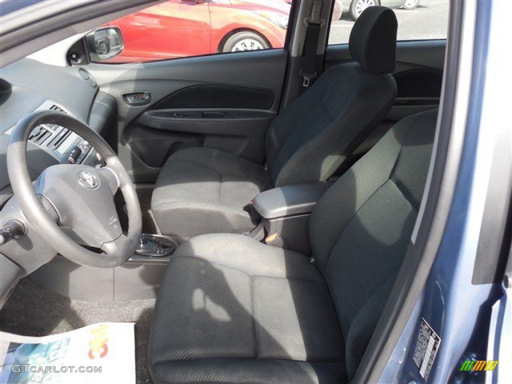 2012 Yaris Sedan - Pacific Blue Metallic / Dark Gray photo #13
