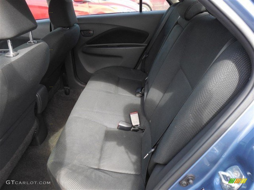 2012 Yaris Sedan - Pacific Blue Metallic / Dark Gray photo #15