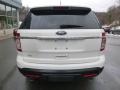 2011 White Suede Ford Explorer FWD  photo #3