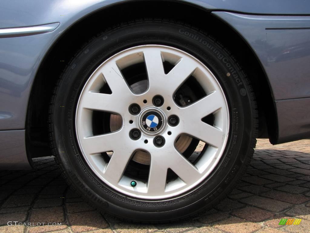 2000 3 Series 323i Coupe - Steel Blue Metallic / Sand photo #28