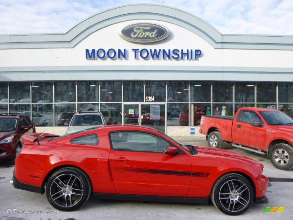 2011 Mustang GT/CS California Special Coupe - Race Red / CS Charcoal Black/Carbon photo #1