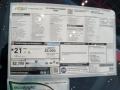 2014 Chevrolet Corvette Stingray Coupe Window Sticker