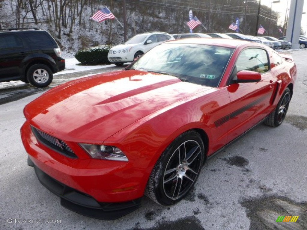 2011 Mustang GT/CS California Special Coupe - Race Red / CS Charcoal Black/Carbon photo #6