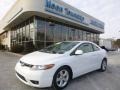 Taffeta White 2008 Honda Civic EX Coupe