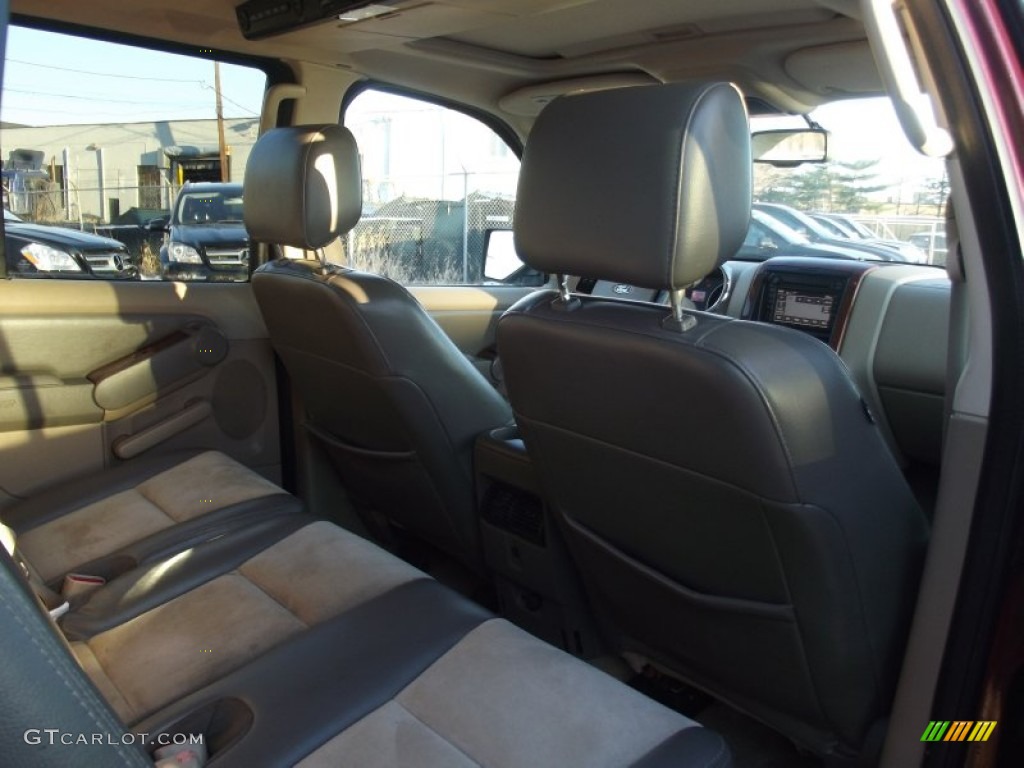 2007 Explorer Eddie Bauer 4x4 - Dark Cherry Metallic / Stone photo #13