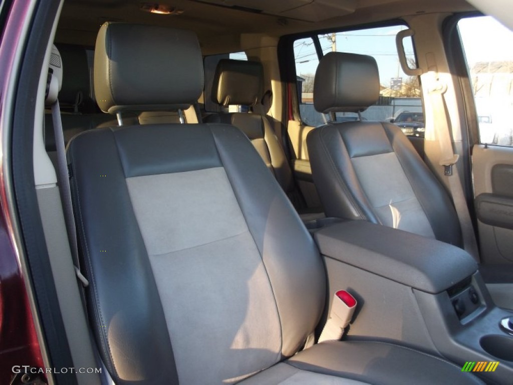 2007 Explorer Eddie Bauer 4x4 - Dark Cherry Metallic / Stone photo #17