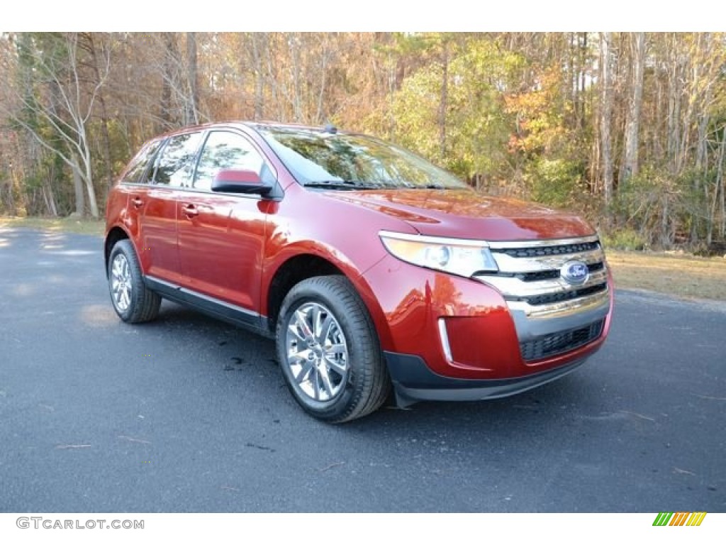 Sunset 2014 Ford Edge SEL Exterior Photo #88788092