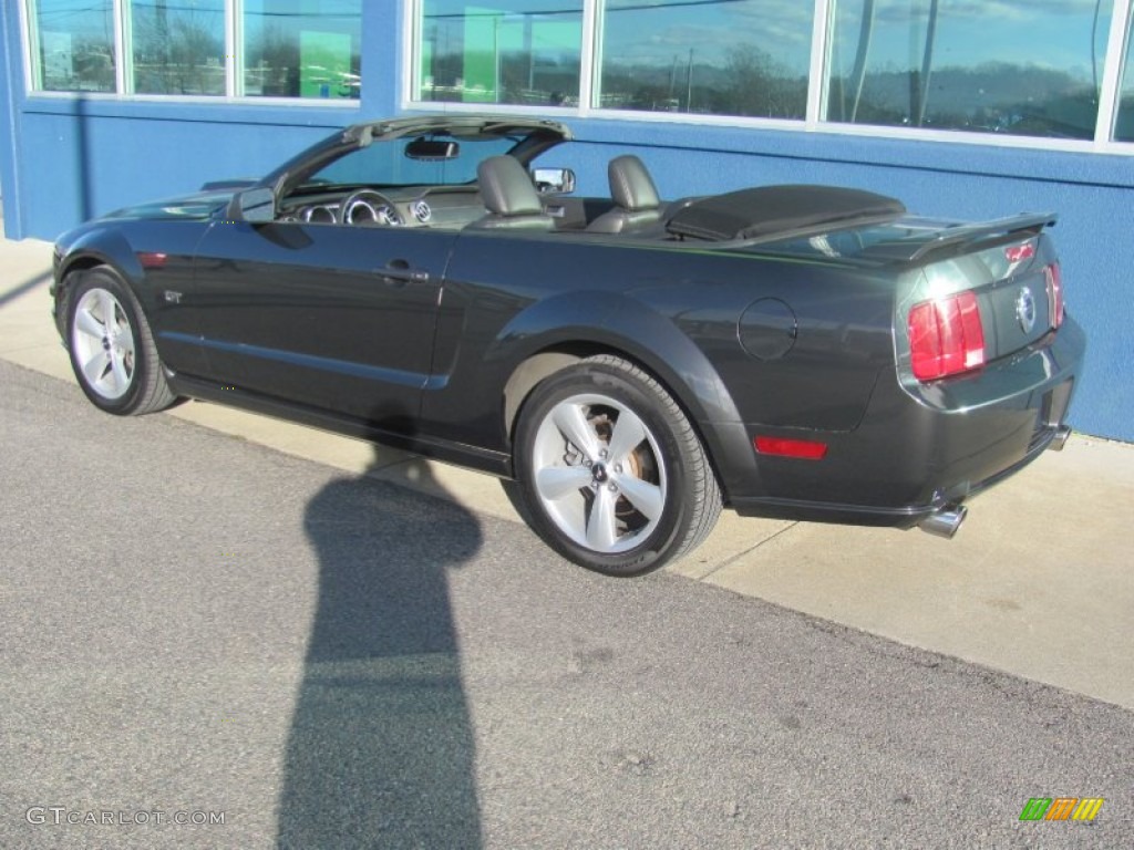 2008 Mustang GT Premium Convertible - Alloy Metallic / Dark Charcoal photo #7