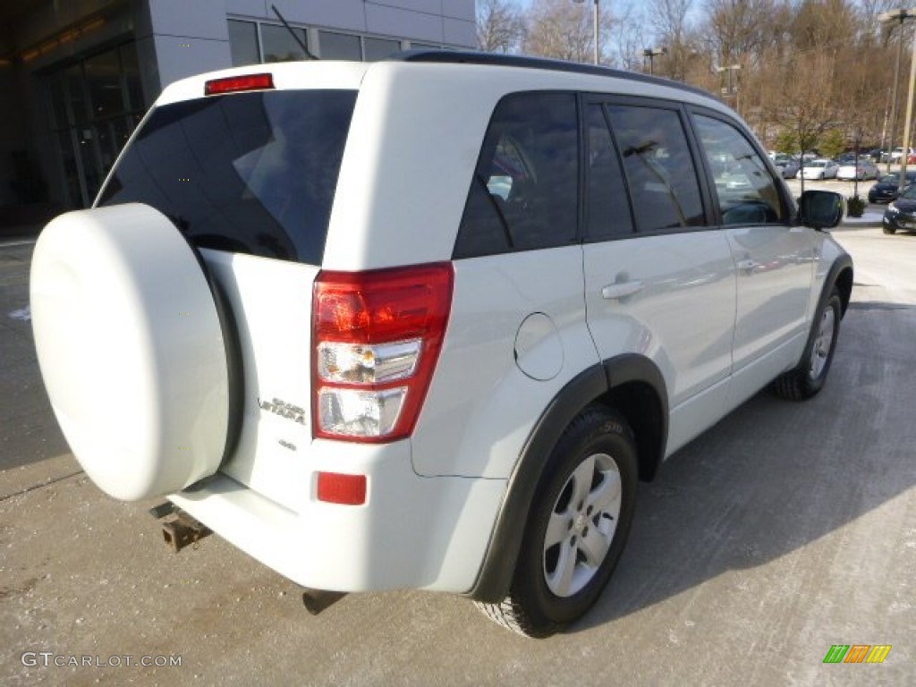 2006 Grand Vitara XSport 4x4 - White Pearl / Black photo #2