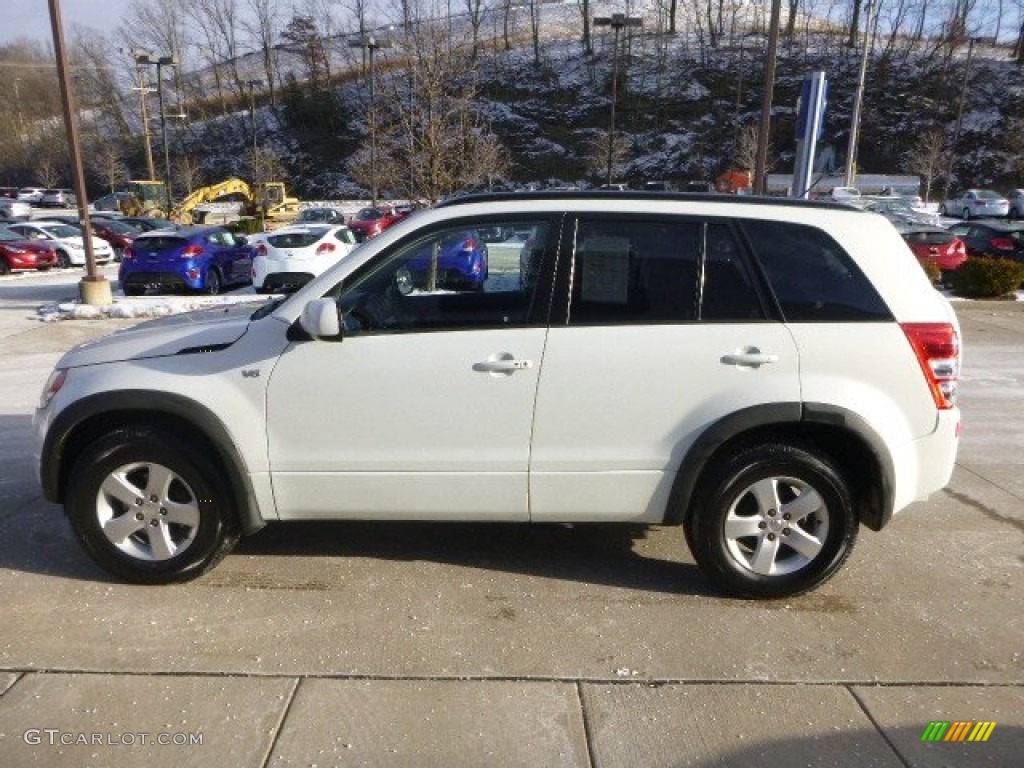 2006 Grand Vitara XSport 4x4 - White Pearl / Black photo #5