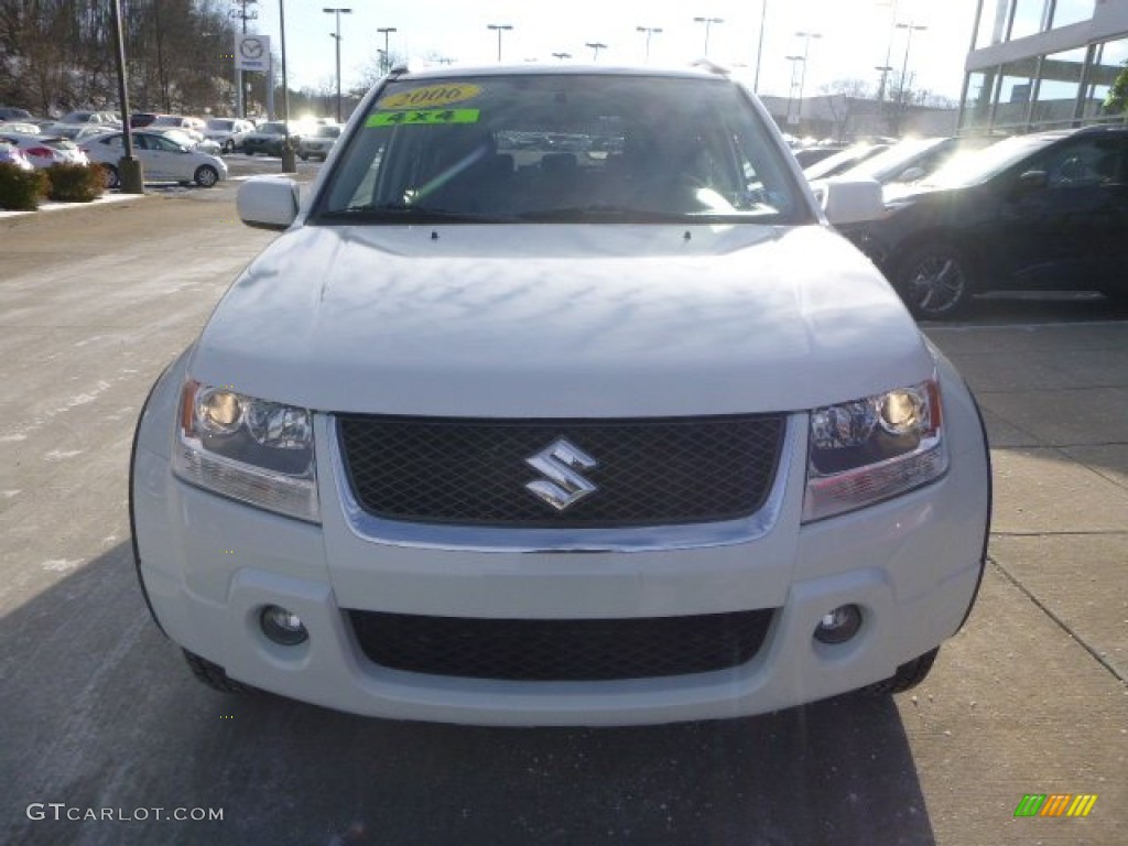 2006 Grand Vitara XSport 4x4 - White Pearl / Black photo #7