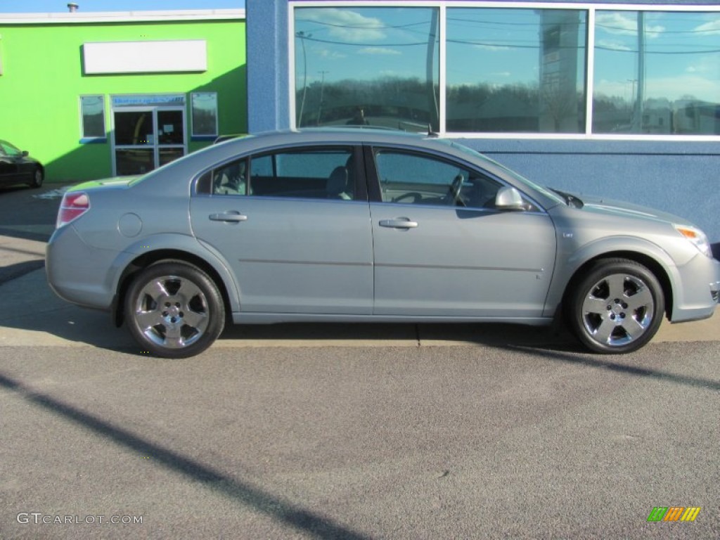 2007 Aura XE - Ocean Mist Metallic / Gray photo #8