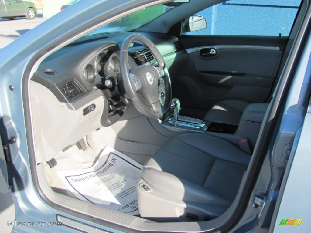 2007 Aura XE - Ocean Mist Metallic / Gray photo #10