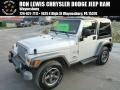 2004 Bright Silver Metallic Jeep Wrangler X 4x4  photo #1