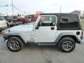 2004 Bright Silver Metallic Jeep Wrangler X 4x4  photo #2