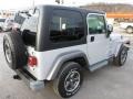 2004 Bright Silver Metallic Jeep Wrangler X 4x4  photo #6