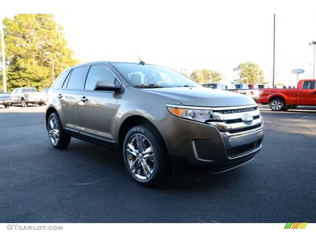 Mineral Gray 2014 Ford Edge SEL Exterior Photo #88789260