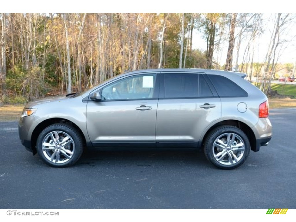 Mineral Gray 2014 Ford Edge SEL Exterior Photo #88789394