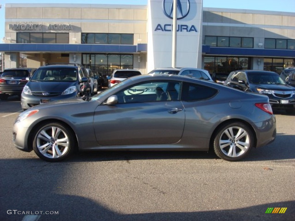 2011 Genesis Coupe 2.0T - Nordschleife Gray / Black Cloth photo #3