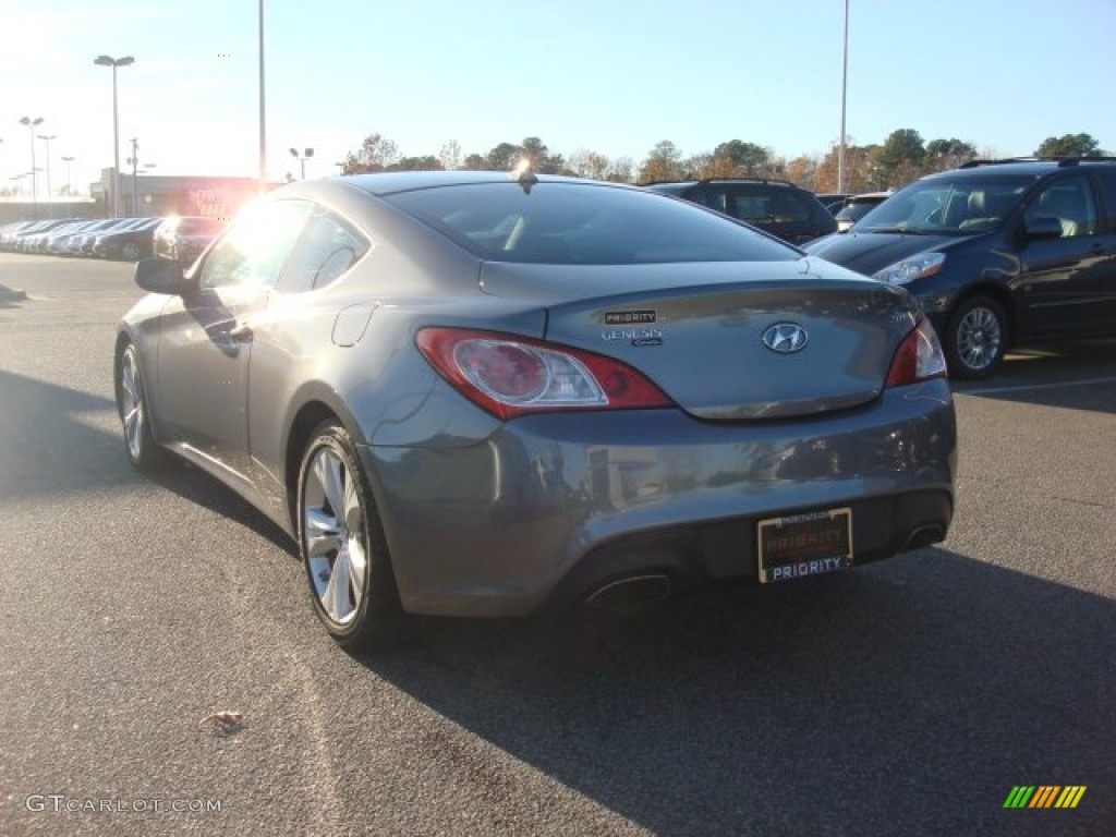 2011 Genesis Coupe 2.0T - Nordschleife Gray / Black Cloth photo #4