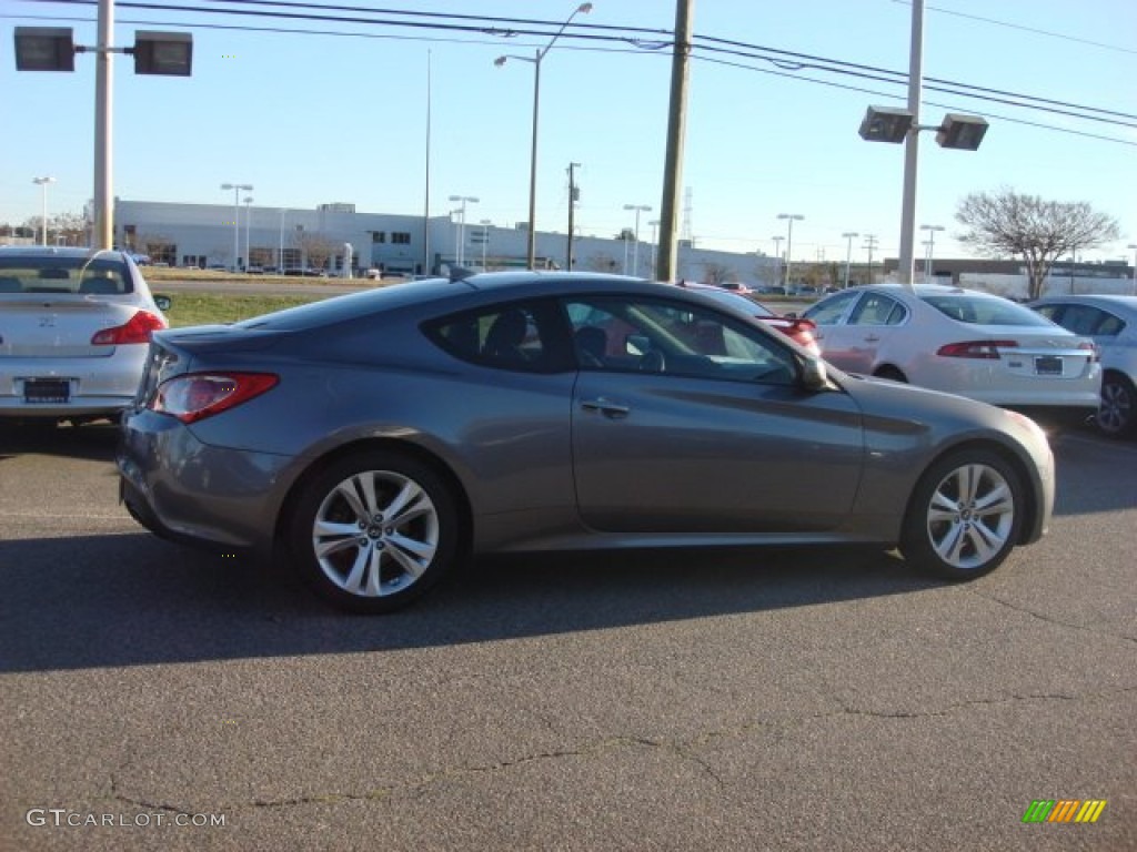 2011 Genesis Coupe 2.0T - Nordschleife Gray / Black Cloth photo #5