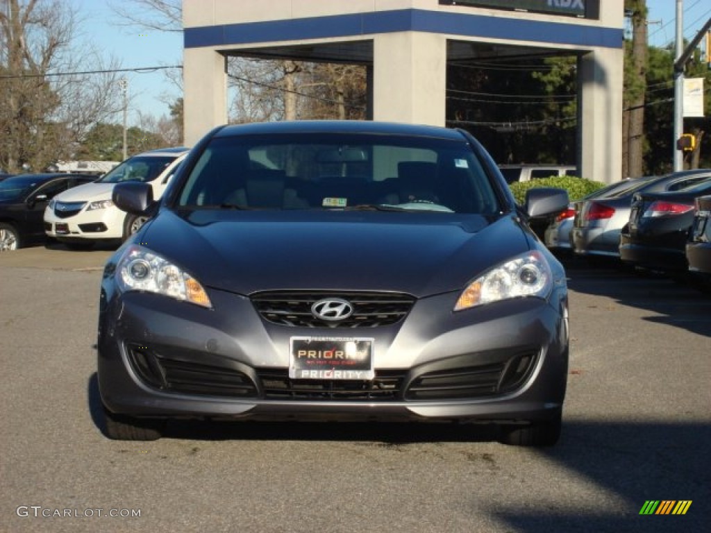 2011 Genesis Coupe 2.0T - Nordschleife Gray / Black Cloth photo #8