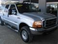 1999 Silver Metallic Ford F250 Super Duty XLT Crew Cab 4x4  photo #1