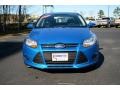 2014 Blue Candy Ford Focus SE Sedan  photo #2