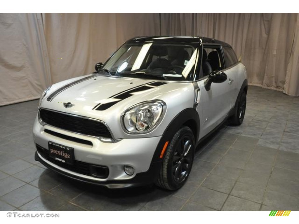 2013 Cooper S Paceman ALL4 AWD - Crystal Silver Metallic / Carbon Black photo #1