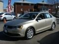 2012 Moonrock Silver Metallic Volkswagen Jetta SE Sedan  photo #3