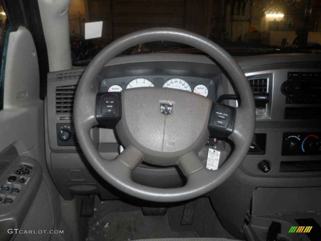 2008 Ram 1500 Big Horn Edition Quad Cab - Light Khaki Metallic / Medium Slate Gray photo #9
