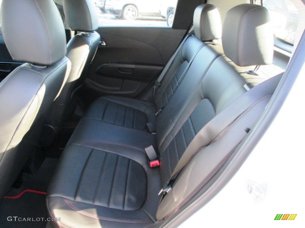 2013 Chevrolet Sonic RS Hatch Rear Seat Photo #88791839