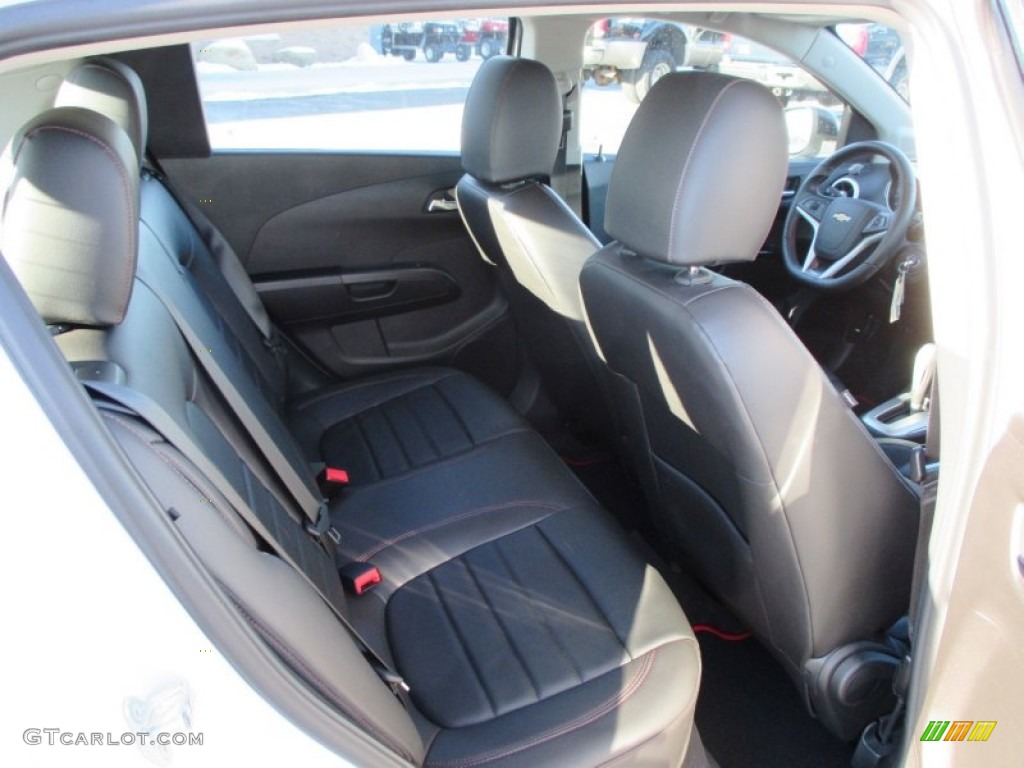 2013 Chevrolet Sonic RS Hatch Rear Seat Photo #88792016