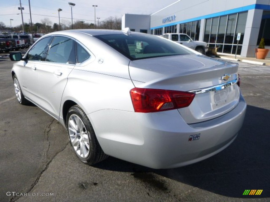 2014 Impala LS - Silver Ice Metallic / Jet Black/Dark Titanium photo #3