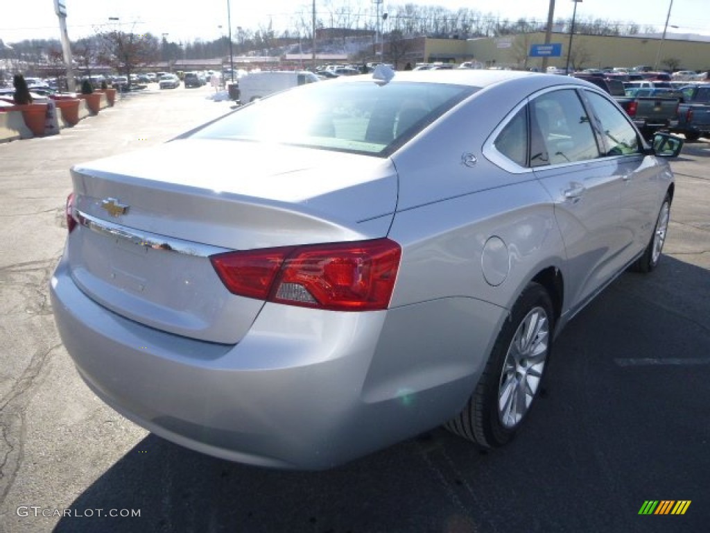 2014 Impala LS - Silver Ice Metallic / Jet Black/Dark Titanium photo #5