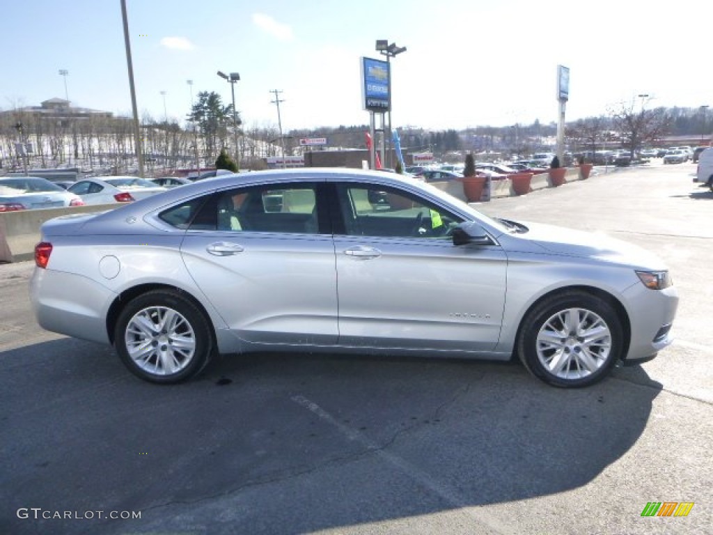 2014 Impala LS - Silver Ice Metallic / Jet Black/Dark Titanium photo #6