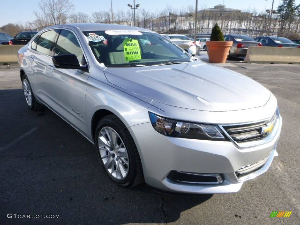 2014 Impala LS - Silver Ice Metallic / Jet Black/Dark Titanium photo #7