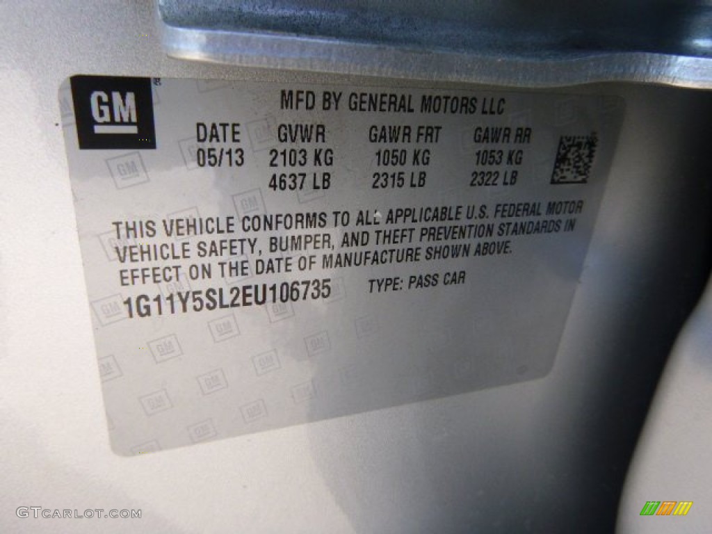 2014 Impala LS - Silver Ice Metallic / Jet Black/Dark Titanium photo #19