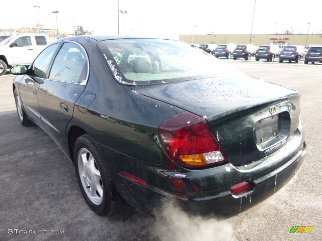 2001 Aurora 4.0 - Polo Green Metallic / Neutral photo #2