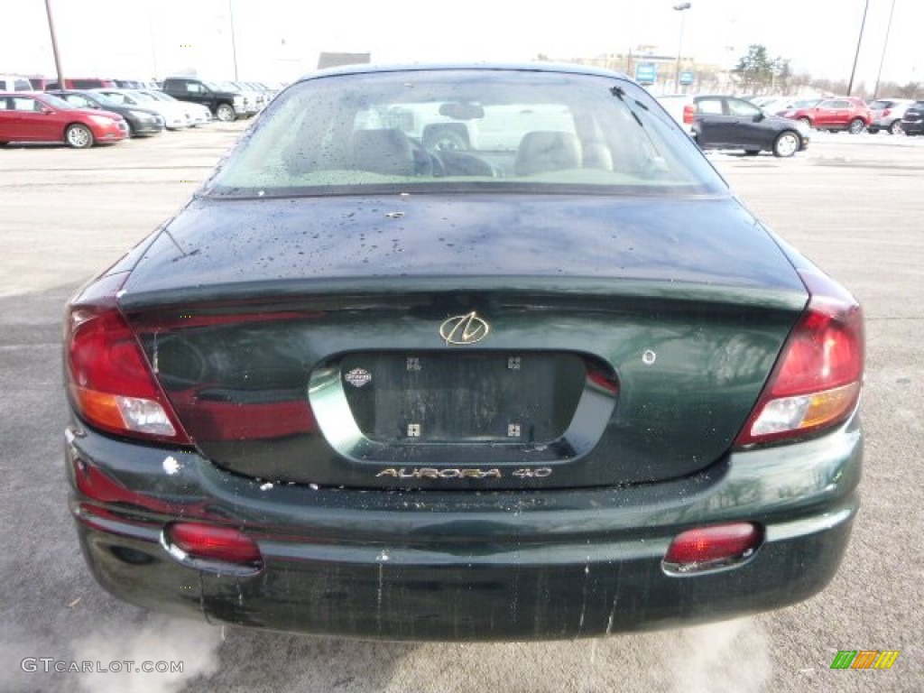 2001 Aurora 4.0 - Polo Green Metallic / Neutral photo #3