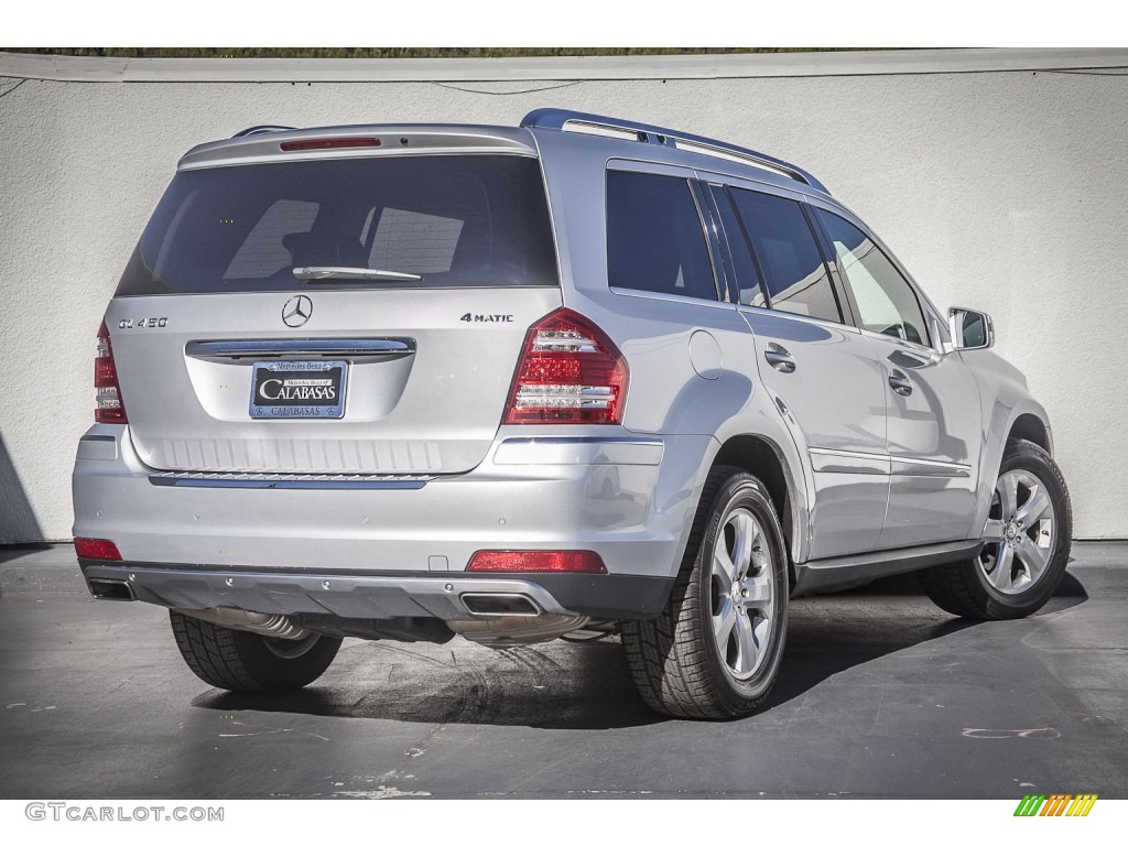 2011 GL 450 4Matic - Iridium Silver Metallic / Black photo #13