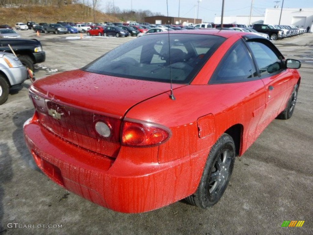 2004 Cavalier Coupe - Victory Red / Graphite photo #4
