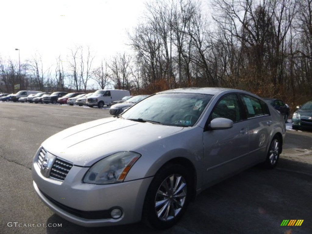 Liquid Silver Metallic Nissan Maxima