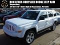 2014 Bright White Jeep Patriot Latitude 4x4  photo #1