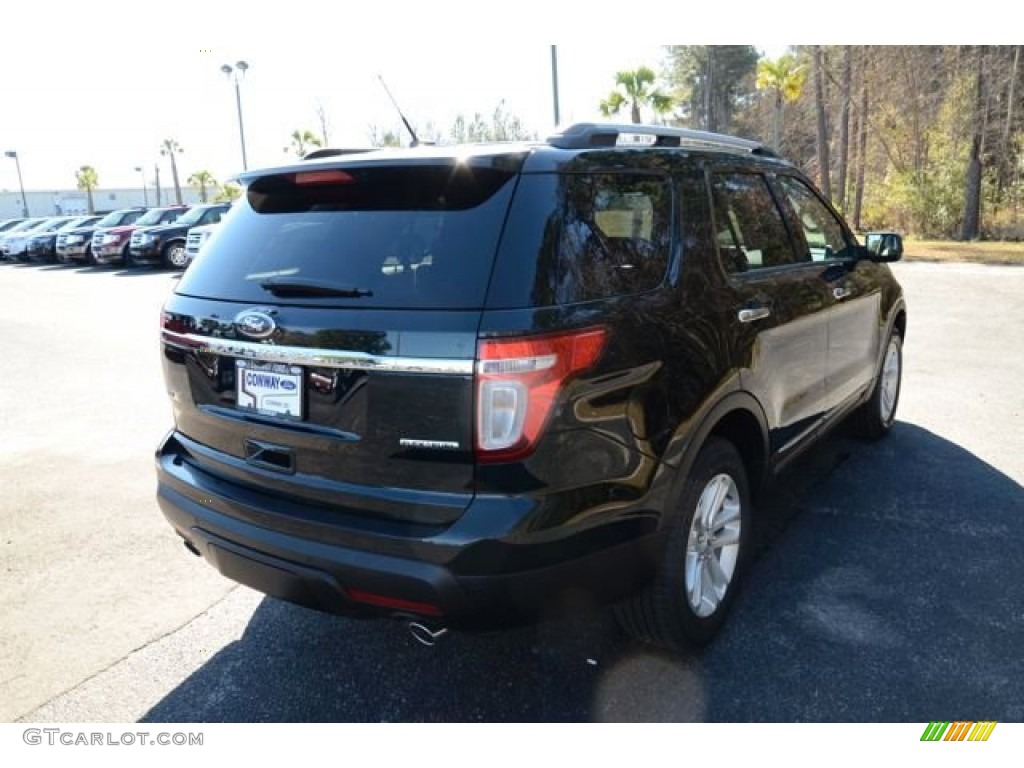 2014 Explorer XLT - Dark Side / Medium Light Stone photo #5