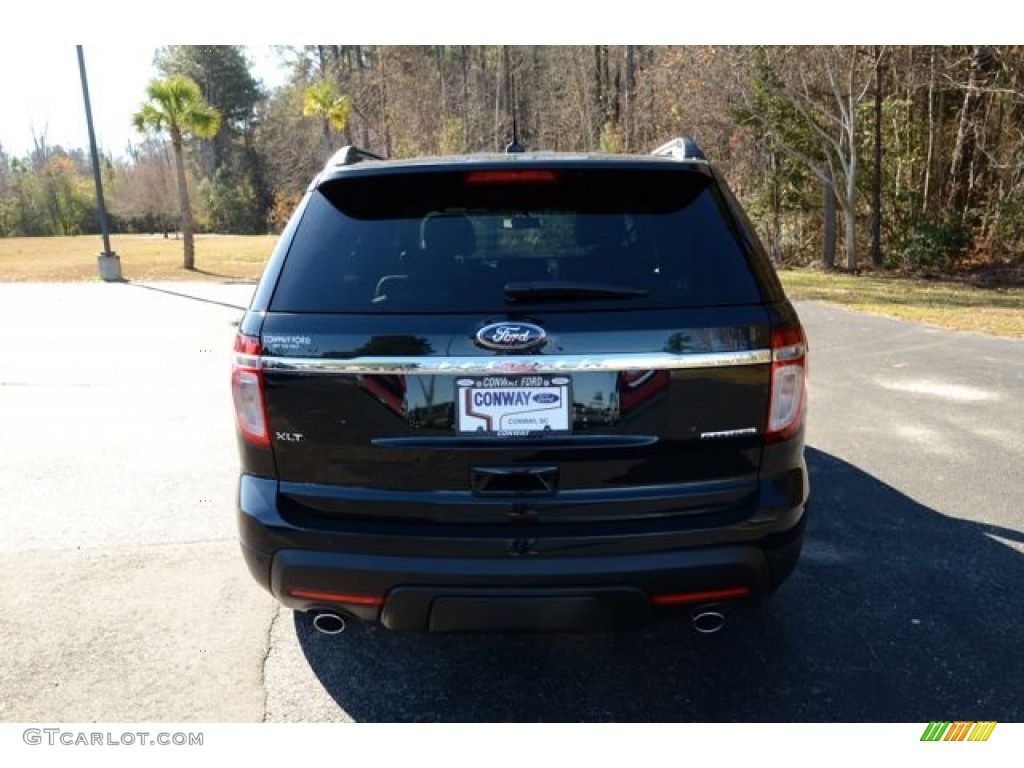2014 Explorer XLT - Dark Side / Medium Light Stone photo #6