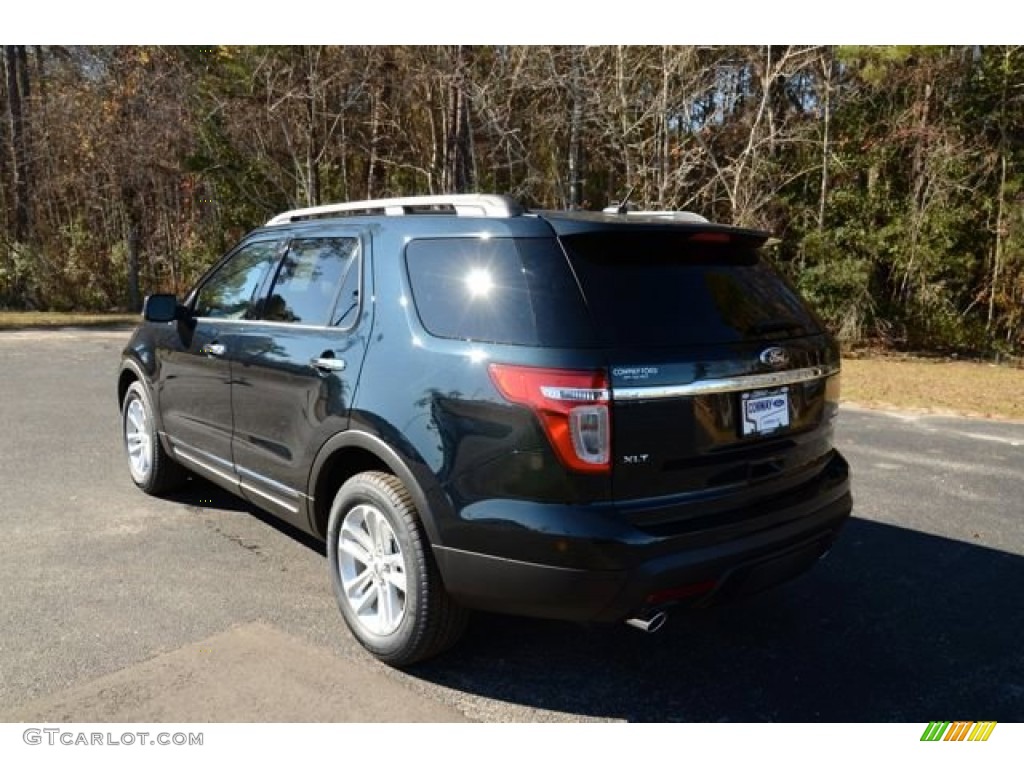 2014 Explorer XLT - Dark Side / Medium Light Stone photo #8